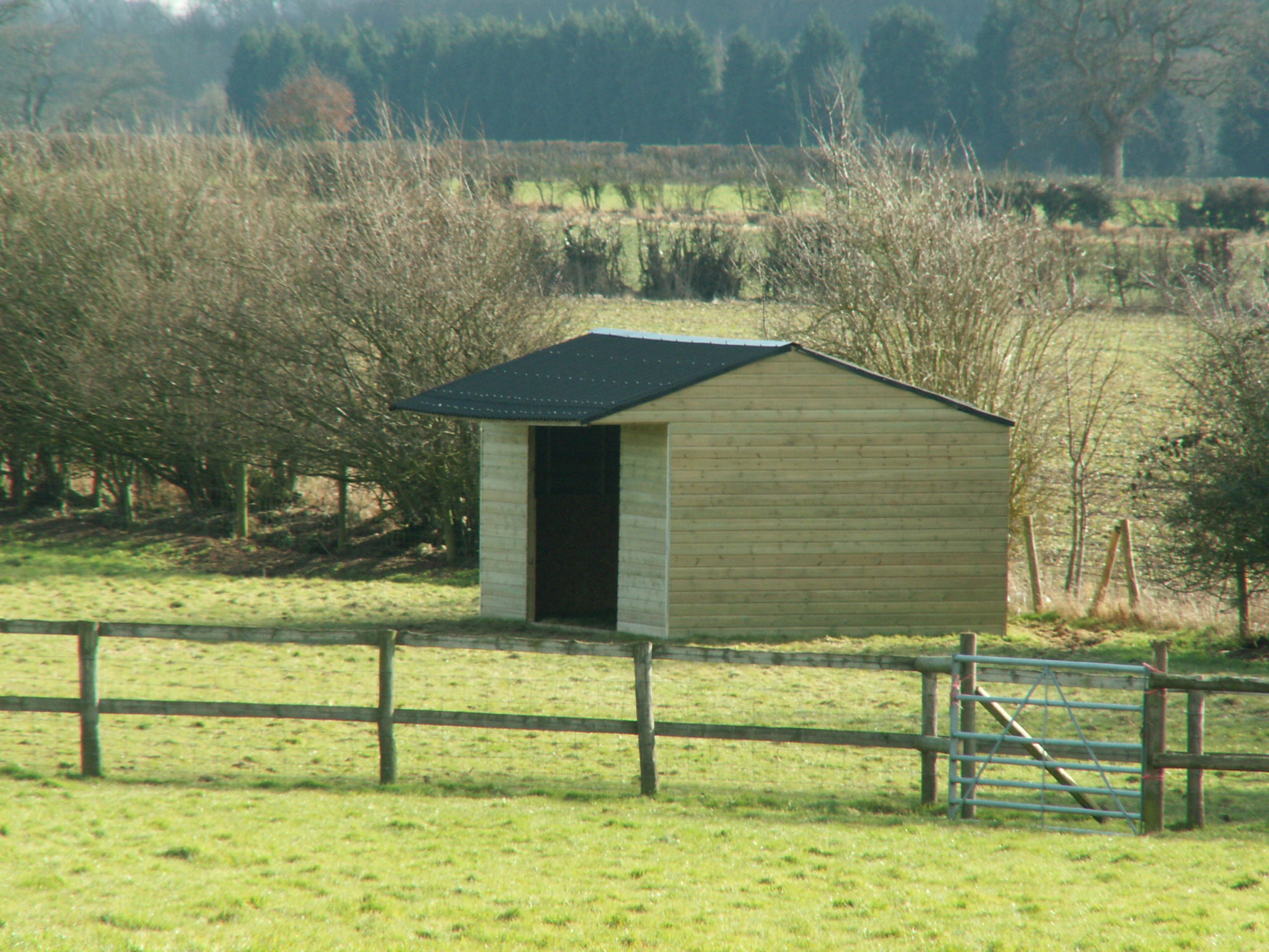 Single Mobile Field Shelter 16x12 foot